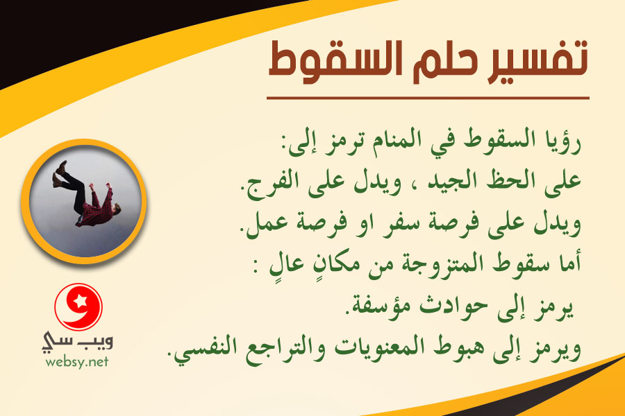 تعرف علي معني رؤيتك لنفسك تسقط في المنام-تفسير حلم السقوط 6220