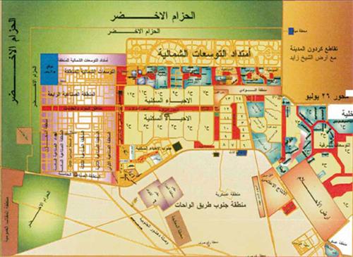 خريطة 6 اكتوبر التوسعات الشمالية - اين تقع التوسعات الشمالية 3676 1