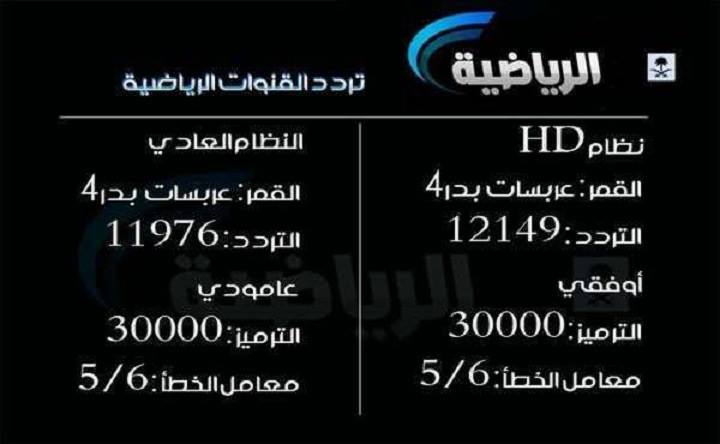 تردد السعودية نايل سات - شاهد قناة السعودية علي النايل سات بدون انقطاع 3271 2