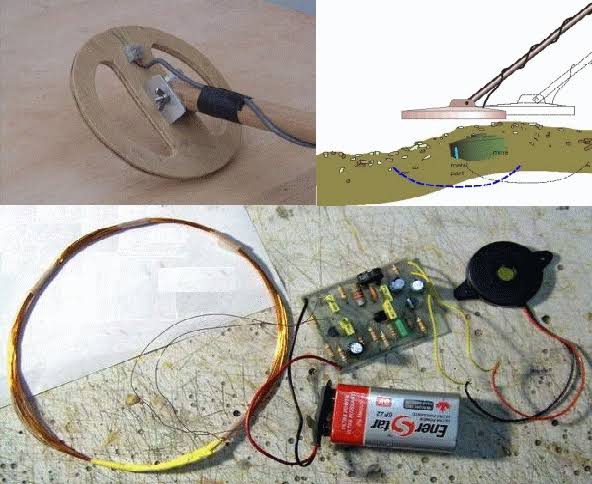 صنع جهاز كشف الذهب - طرق صنع جهاز كشف الذهب 3899 6